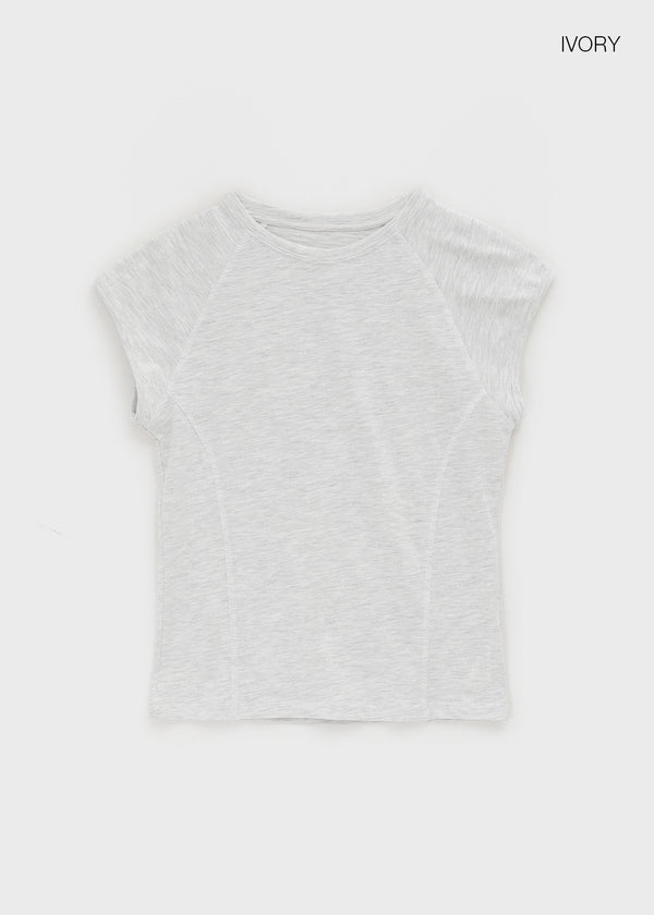 Odell Cut-out Cap Sleeve Short-sleeve Tee