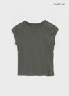 Odell Cut-out Cap Sleeve Short-sleeve Tee