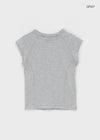 Odell Cut-out Cap Sleeve Short-sleeve Tee