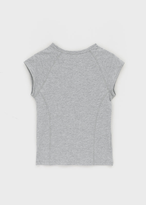 Odell Cut-out Cap Sleeve Short-sleeve Tee