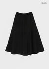 Roheven Banded Tiered Long Skirt