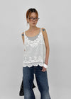 Janr Lace Sleeveless Blouse