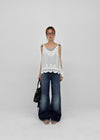 Janr Lace Sleeveless Blouse