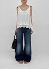 Janr Lace Sleeveless Blouse