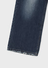 Kapton Washed Wide Bootcut Denim Pants