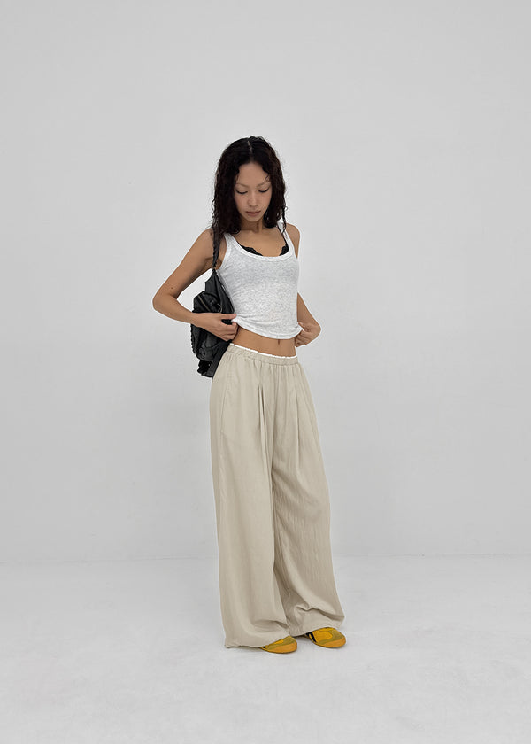 [MADE] Tiptz Summer Contrast Banding Pants