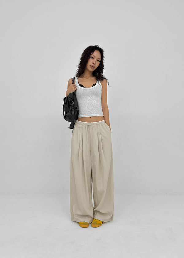 [MADE] Tiptz Summer Contrast Banding Pants