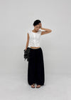 Camino Short-sleeve Puff Blouse