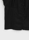 Camino Short-sleeve Puff Blouse