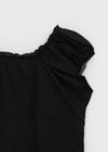 Camino Short-sleeve Puff Blouse