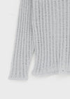 Seifi Punching Deep V-neck Summer Knit