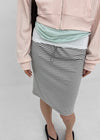 Kozan String Stripe Summer Midi Skirt