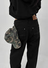 Ponhi Button Wide Cotton Pants