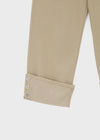 Ponhi Button Wide Cotton Pants