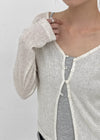 [MADE] Sharel Linen Knit Cardigan