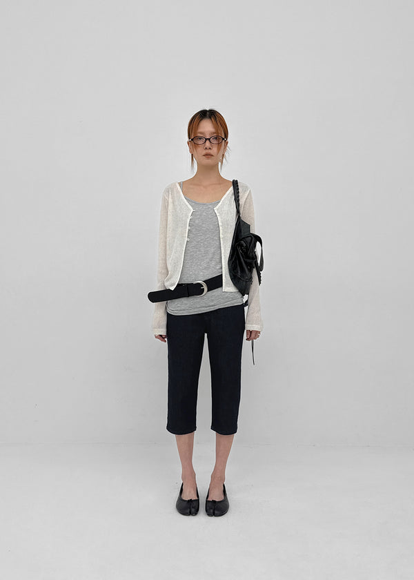 [MADE] Sharel Linen Knit Cardigan