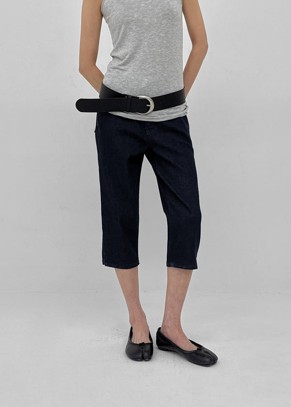 Labetin Button Capri Denim Pants