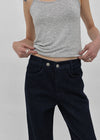 Labetin Button Capri Denim Pants
