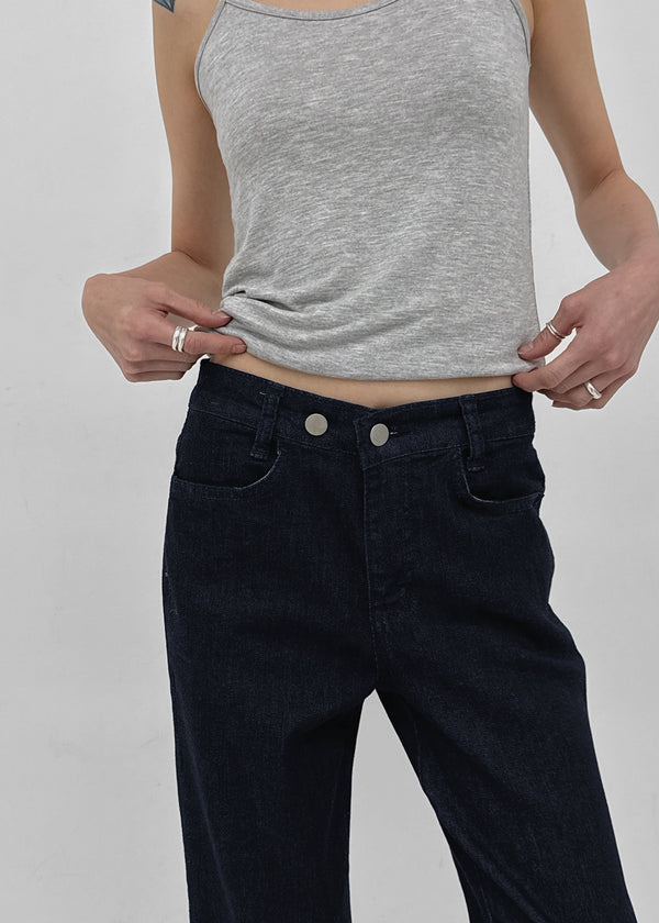 Labetin Button Capri Denim Pants