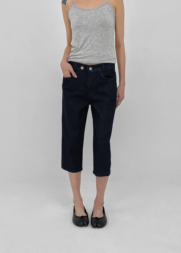 Labetin Button Capri Denim Pants