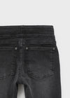 Comonut Banding Washed Bootcut Denim Pants