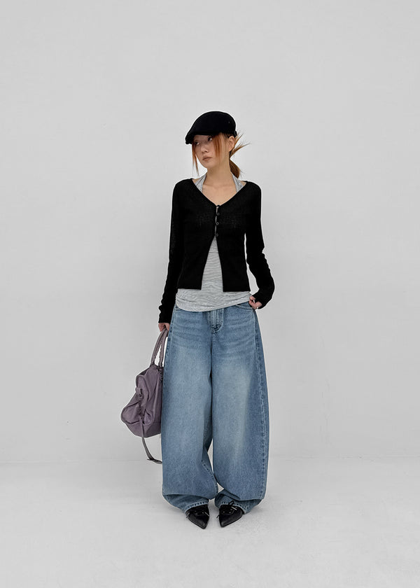 [MADE] Sharel Linen Knit Cardigan