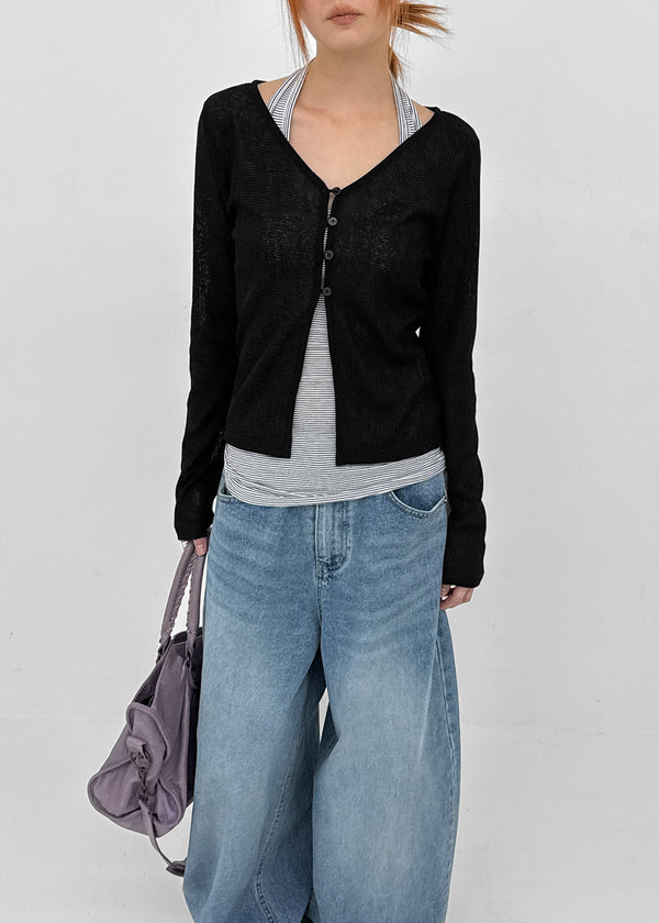 [MADE] Sharel Linen Knit Cardigan