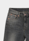 Cellom Back Pocket Slim Washed Bootcut Denim Pants