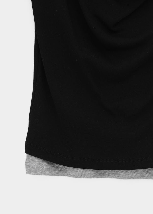 Serio Button Layered Sleeveless