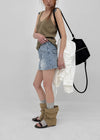 Zenlo Back Pocket Mini Skirt Pants