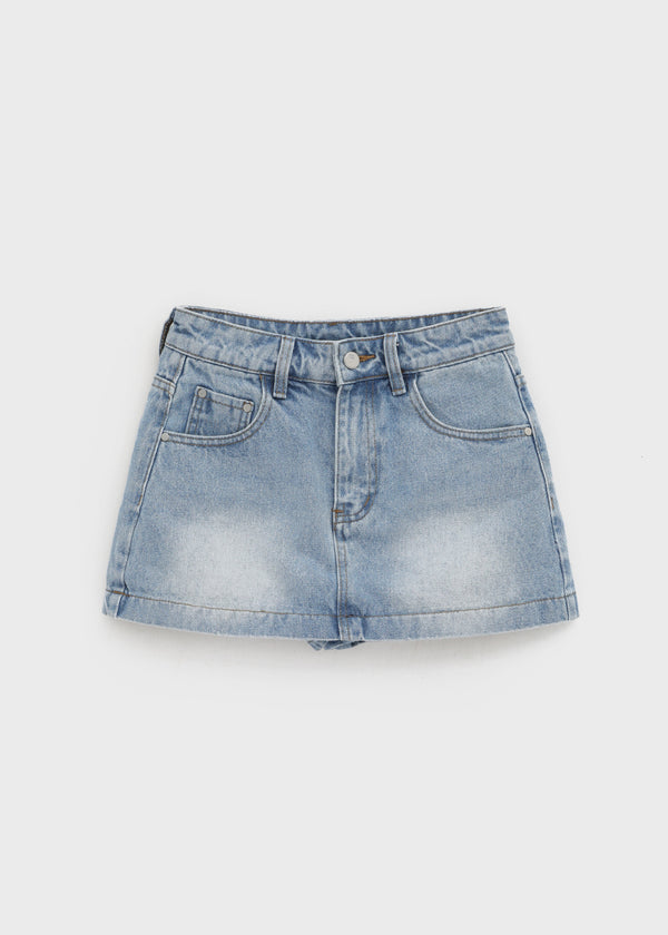 Zenlo Back Pocket Mini Skirt Pants