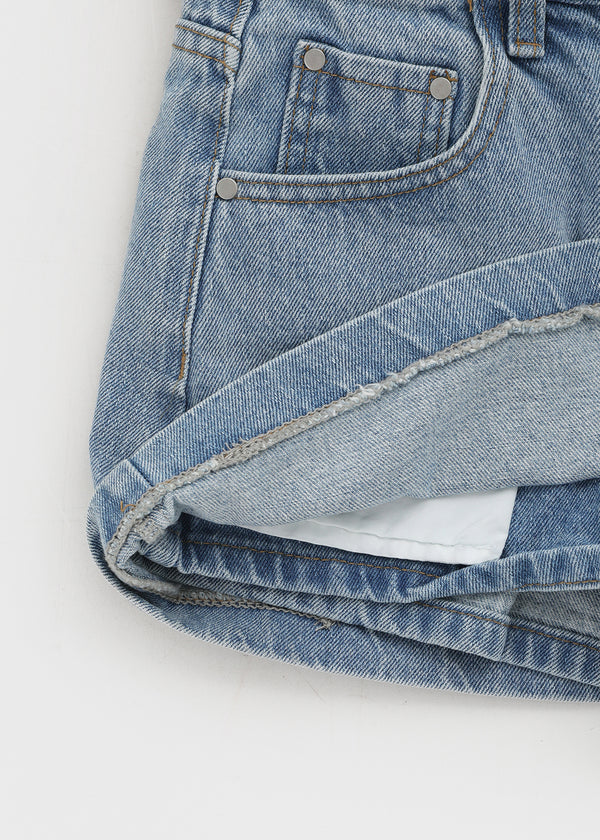 Zenlo Back Pocket Mini Skirt Pants
