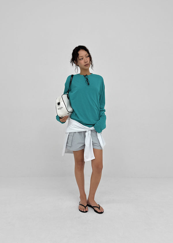 [MADE] Angti Nylon Cargo Banding Shorts
