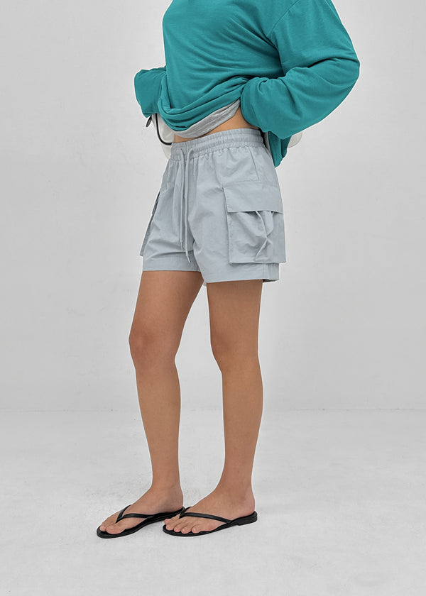 [MADE] Angti Nylon Cargo Banding Shorts