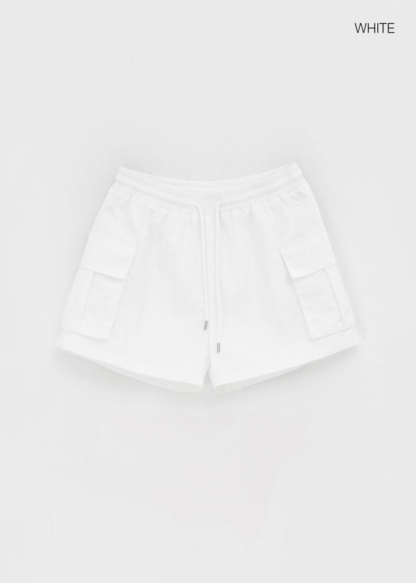 [MADE] Angti Nylon Cargo Banding Shorts