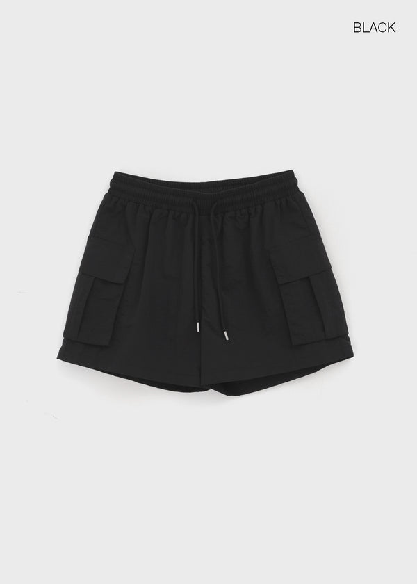 [MADE] Angti Nylon Cargo Banding Shorts
