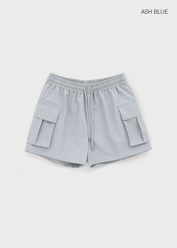 [MADE] Angti Nylon Cargo Banding Shorts