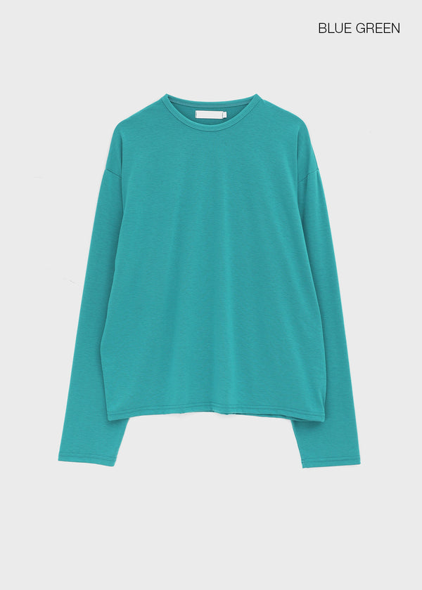 (UNISEX) New Vain Round Long Sleeve Tee