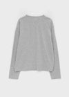 (UNISEX) New Vain Round Long Sleeve Tee