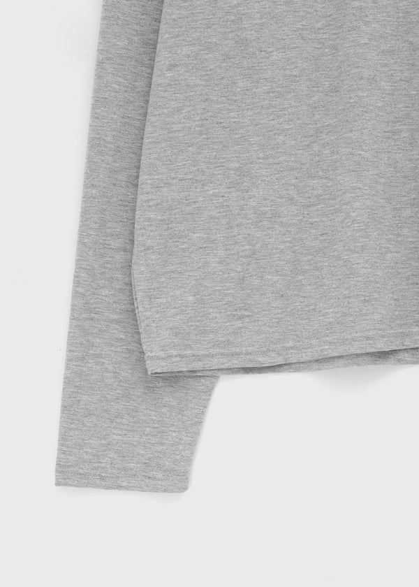 (UNISEX) New Vain Round Long Sleeve Tee