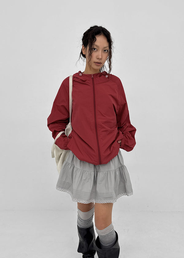 (UNISEX) Nuvec String Windbreaker Jumper