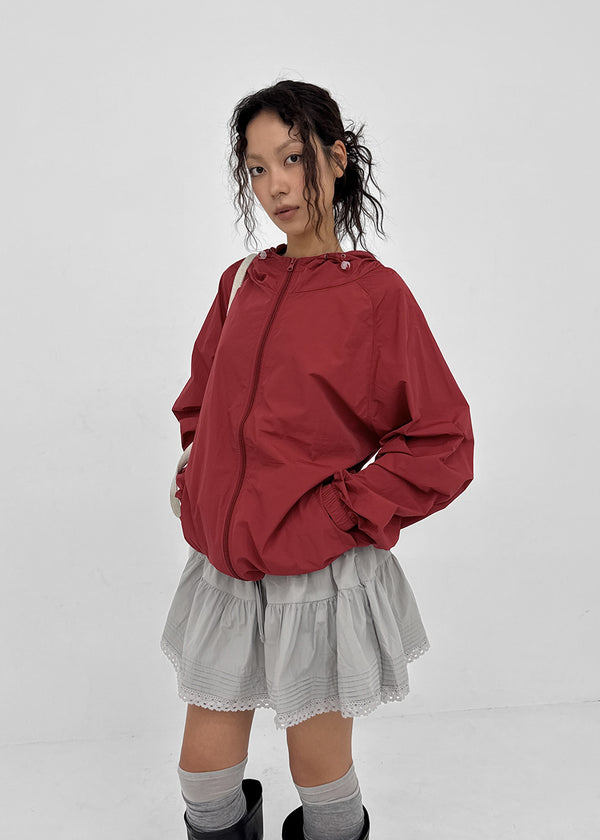 (UNISEX) Nuvec String Windbreaker Jumper