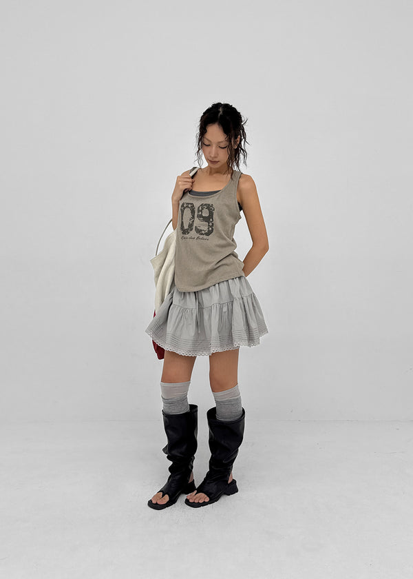 Hamelin Lace Cancan Miniskirt