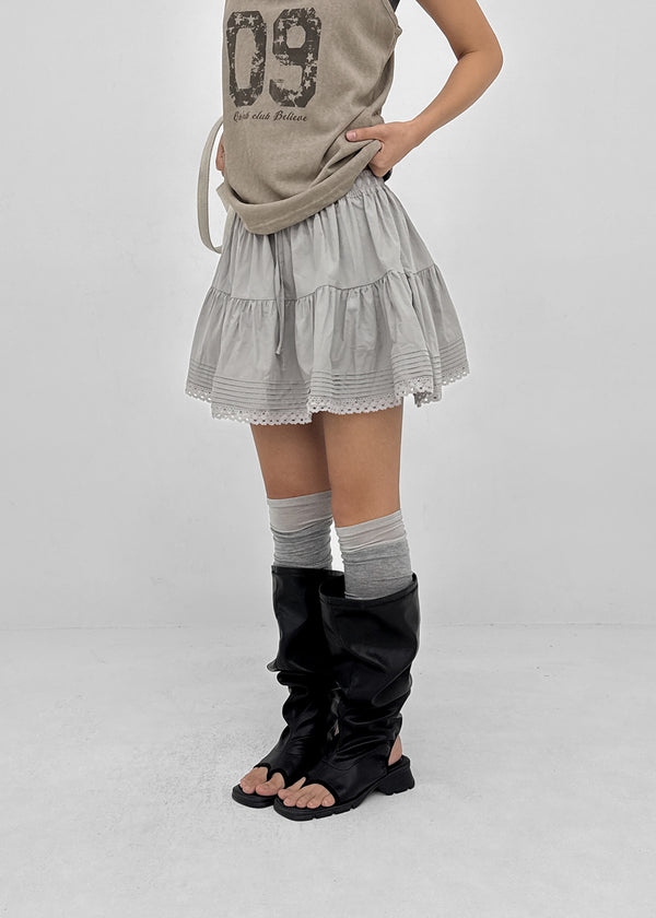 Hamelin Lace Cancan Miniskirt