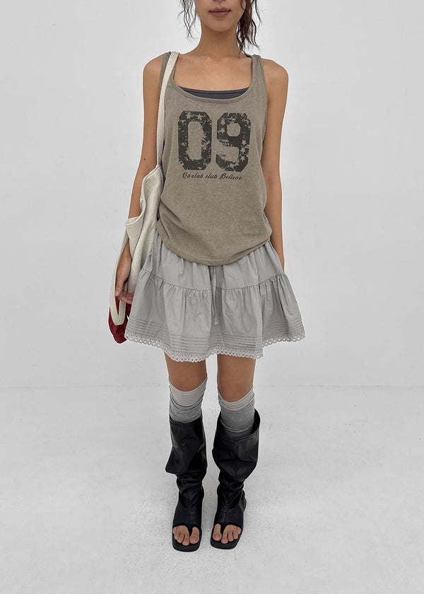 Hamelin Lace Cancan Miniskirt