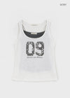 Shollit Vintage Print Layered Sleeveless