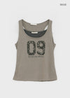 Shollit Vintage Print Layered Sleeveless