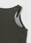 Shollit Vintage Print Layered Sleeveless
