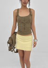 Booke Vintage Eyelet Strap Sleeveless