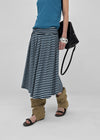 Paikan Summer Striped Long Skirt
